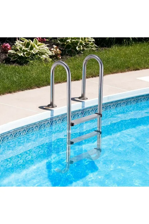 WATERSHUT WTMR304002 3 Basamaklı Muro Model Havuz Merdiveni (Full Set)