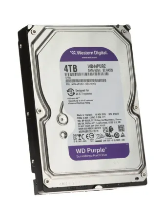 WD 3.5 PURPLE 4TB 5400RPM 256MB SATA3 Güvenlik HDD WD44PURZ (7/24)