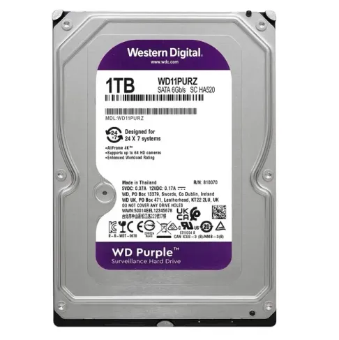 WD11PURZ Purple 1TB 5400Rpm 64MB