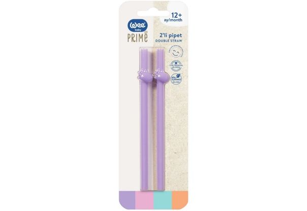 Wee Baby Prime Silikon Pipet (Kod:929) - Mor