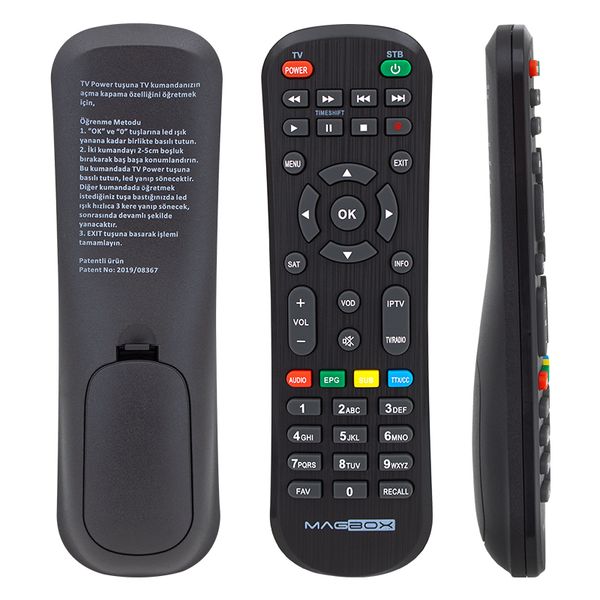 Weko 8525 Mabox Dragon/Luna Hometech HT-1010 Kumanda