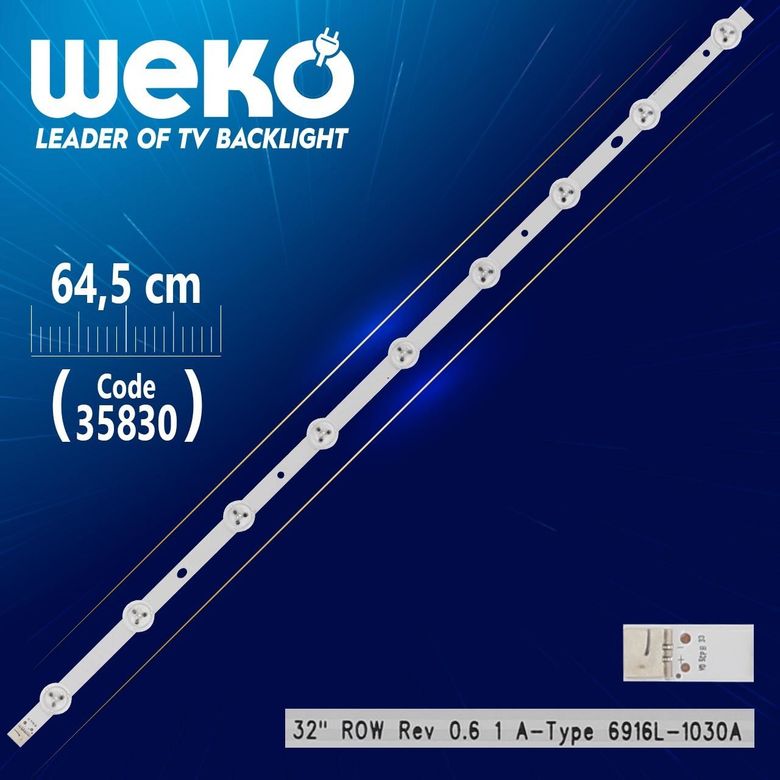 Weko Wkset-5241 35830x2/35831x2 LG 32'' Tv Bar Led Takımı