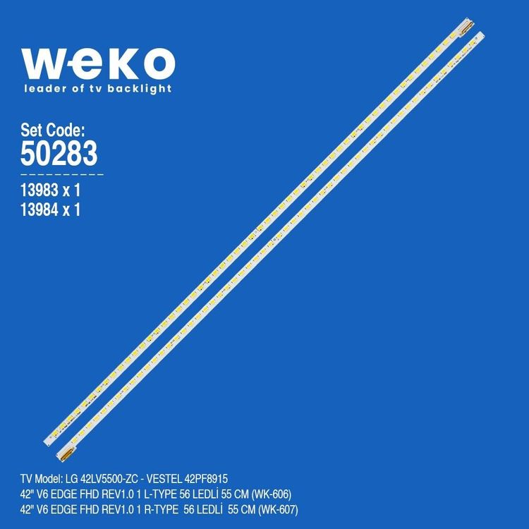 Weko Wkset-5283 13983x1/13984x1 Vestel 42" Tv Bar Led Takımı