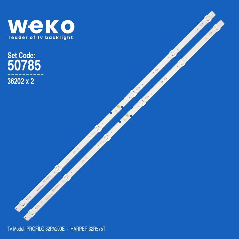 Weko Wkset-5785 Profilo 32" Tv Bar Led Takımı