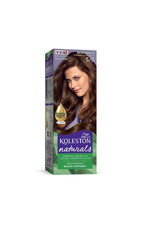 wella koleston RT-RYL-2KLN103-50 Naturals Saç Boyası Açık Kahve 5/0