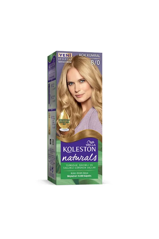 wella koleston RT-RYL-2KLN120-80 Naturals Saç Boyası Açık Kumral 8/0