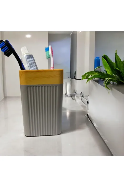 WESPA stlmlsssmmnnkk Banyo Seti 3 Lü Sabunluk Sıvı Sabunluk Diş Fırçalığı