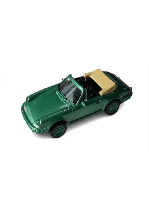 WİKİNG wkg-prch Wiking 1:87 Porsche 911 Cabriolet (Yeşil - Açık Tavanlı Model) Maket Araç