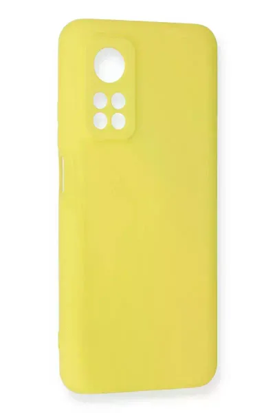 Xiao 10T Kılıf Nano içi Kadife Silikon - Sarı