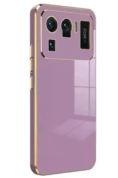 Xiao 11 Ultra Kılıf Volet Silikon - Mor