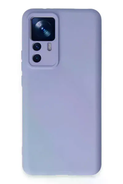 Xiao 12T Pro Kılıf Nano içi Kadife Silikon - Lila