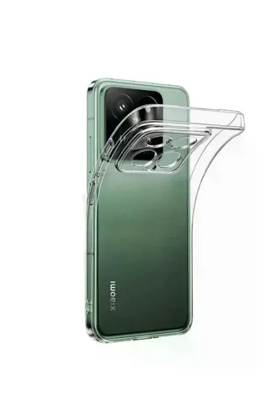 Xiao 14T Pro Kılıf Lüx Şeffaf Silikon