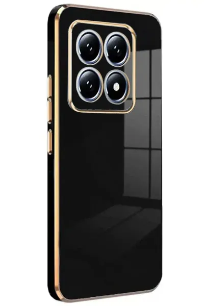Xiao 14T Pro Volet Silikon - Siyah