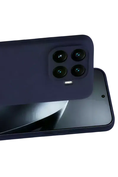 Xiao 17T Nano içi Kadife Silikon - Lacivert