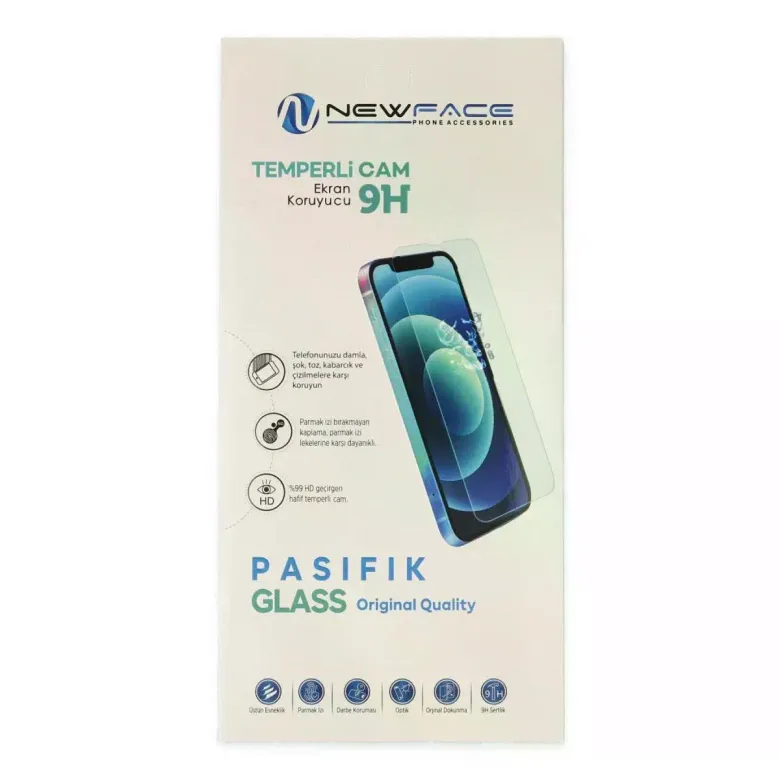 Xiao Poco X8 Pro Max Pasifik Cam Ekran Koruyucu - Şeffaf