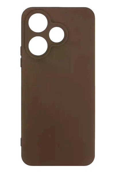 Xiao Red 13 4G Kılıf First Silikon - Kahverengi