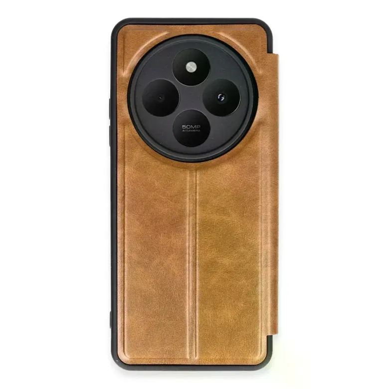 Xiao Red 14C Kılıf Flip Cover - Taba
