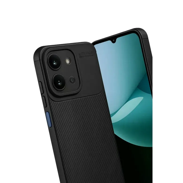 Xiao Red 15c 4g Auto Focus Karbon Kapak - Siyah