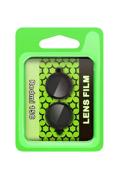 Xiao Red 15C 4G Raze Metal Kamera Lens - Siyah