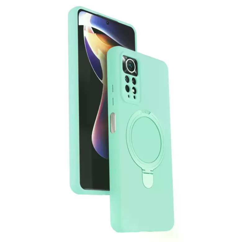 Xiao Red Note 12 Pro 4g Regal Magsafe Standlı Kapak - Su Yeşili