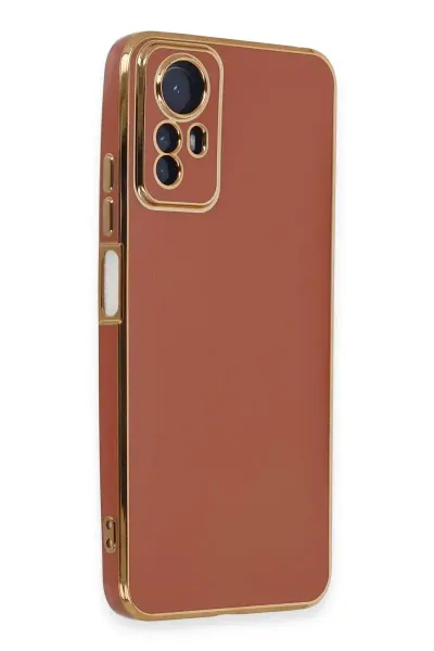 Xiao Red Note 12S Kılıf Volet Silikon - Kırmızı