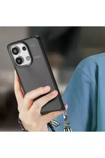 Xiao Red Note 13 Pro 4G Kılıf Elegant Kapak - Lacivert