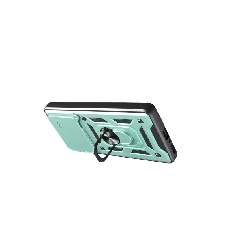 Xiao Red Note 14 4g Pars Lens Yüzüklü Silikon - Yeşil