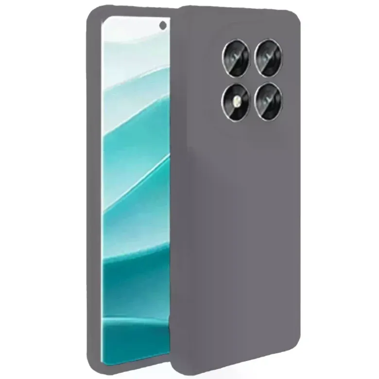 Xiao Red Note 14 Pro 4G Kılıf First Silikon - Gri