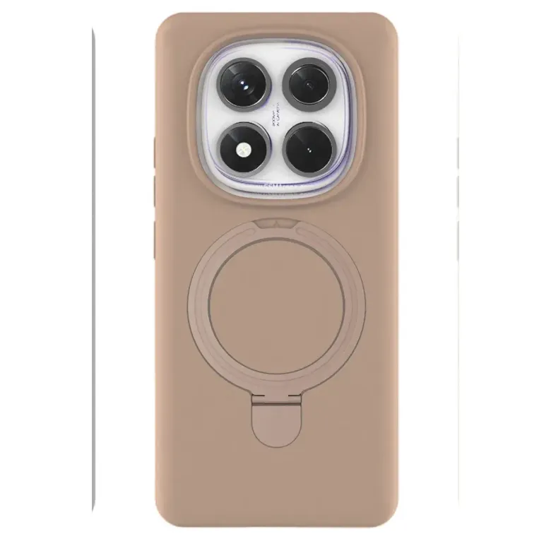 Xiao Red Note 14 Pro 4g Regal Magsafe Standlı Kapak - Çöl Titanyum