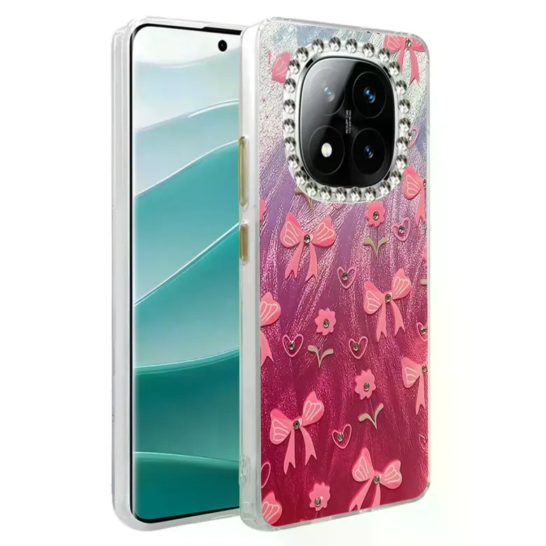 Xiao Red Note 14 Pro 5g Kılıf Blade Aynalı Desenli Kapak - Desen 3