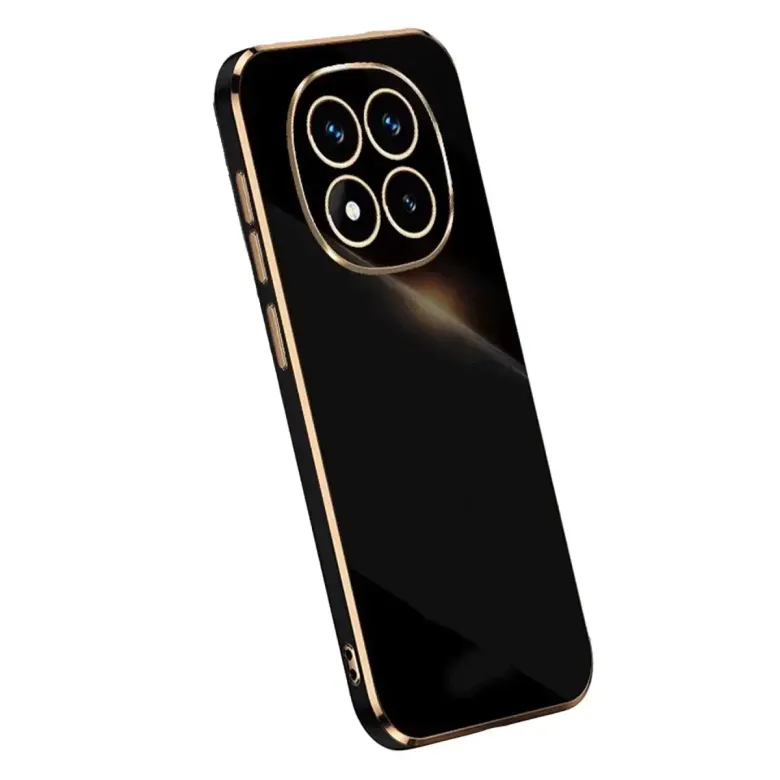 Xiao Red Note 14 Pro 5G Kılıf Volet Silikon - Siyah