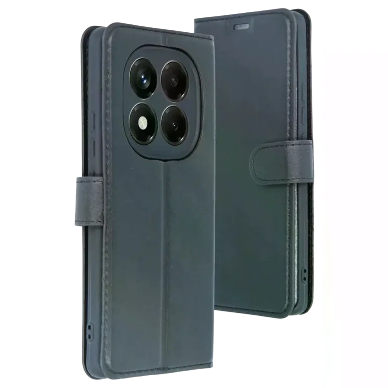 Xiao Red Note 15 Pro 4g Trend S Plus Kapaklı Kılıf - Siyah