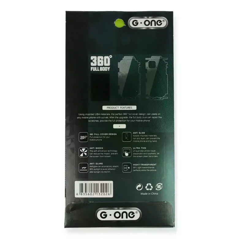 Xiao Red Note 8 Pro 360 Full Body Arka Koruyucu
