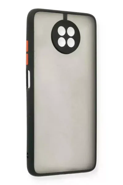 Xiao Red Note 9 5G Kılıf Montreal Silikon Kapak - Siyah