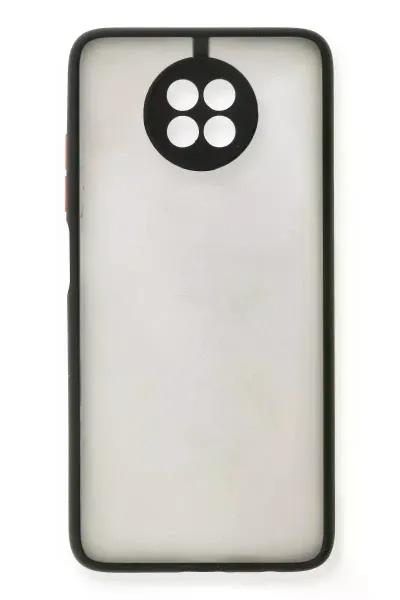 Xiao Red Note 9 5G Kılıf Montreal Silikon Kapak - Siyah