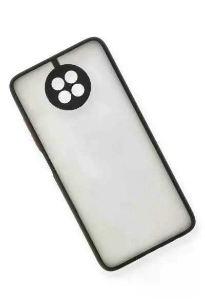 Xiao Red Note 9 5G Kılıf Montreal Silikon Kapak - Siyah