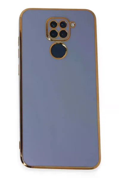 Xiao Red Note 9 Kılıf Volet Silikon - Mavi