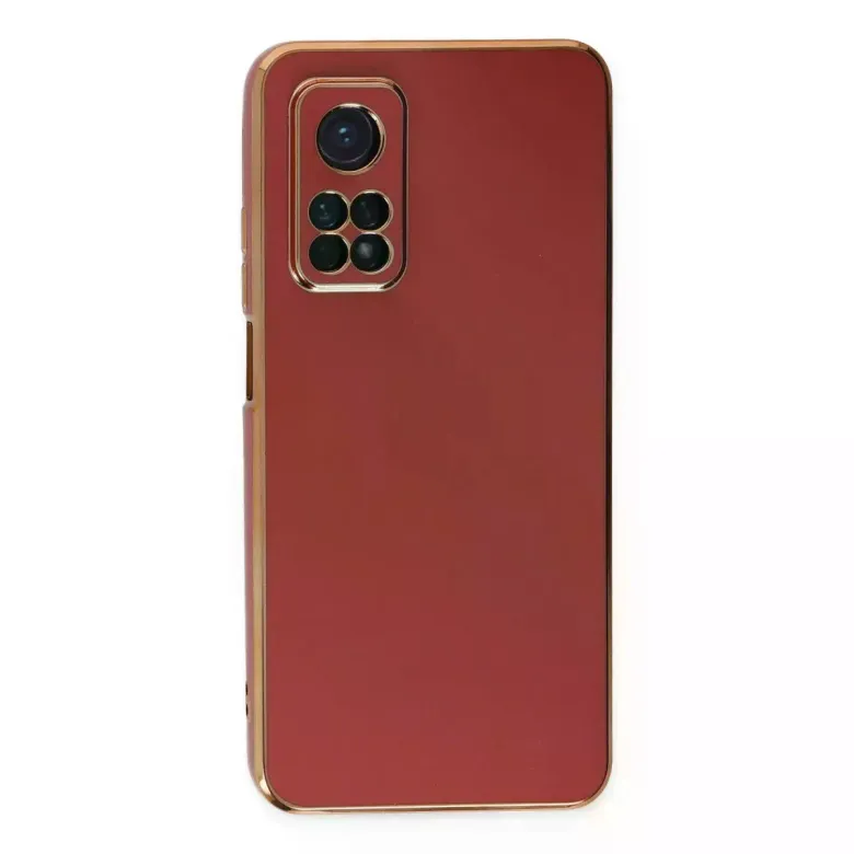Xiaomi Mi 10T Kılıf Volet Silikon - Kırmızı