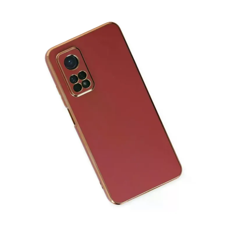 Xiaomi Mi 10T Kılıf Volet Silikon - Kırmızı