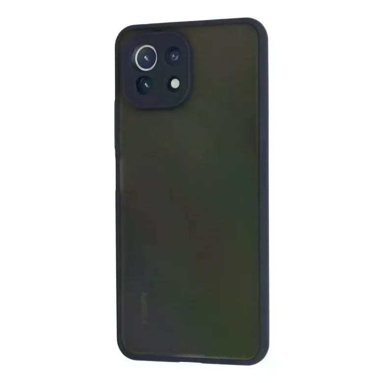 Xiaomi Mİ 11 Lite Kılıf Montreal Silikon Kapak - Lacivert