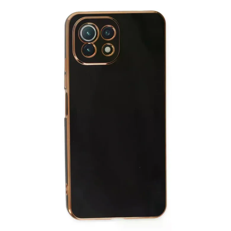 Xiaomi Mİ 11 Lite Kılıf Volet Silikon - Siyah