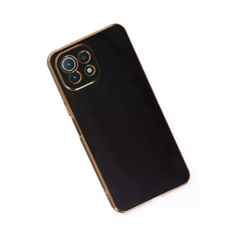 Xiaomi Mİ 11 Lite Kılıf Volet Silikon - Siyah