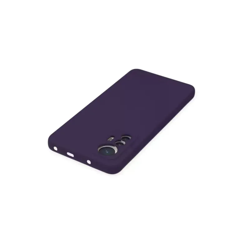 Xiaomi Mi 12 Lite Kılıf Nano içi Kadife Silikon - Mor
