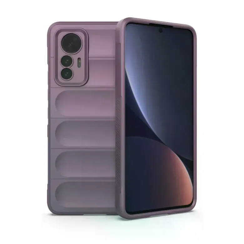 Xiaomi Mi 12 Lite Kılıf Optimum Silikon - Mor