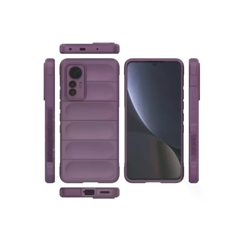 Xiaomi Mi 12 Lite Kılıf Optimum Silikon - Mor