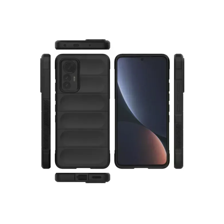 Xiaomi Mi 12 Lite Kılıf Optimum Silikon - Siyah