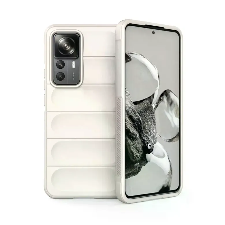 Xiaomi Mi 12t Pro Kılıf Optimum Silikon - Krem