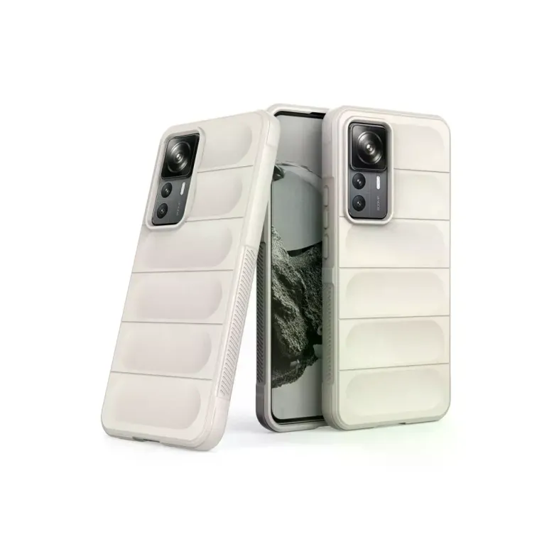 Xiaomi Mi 12t Pro Kılıf Optimum Silikon - Krem