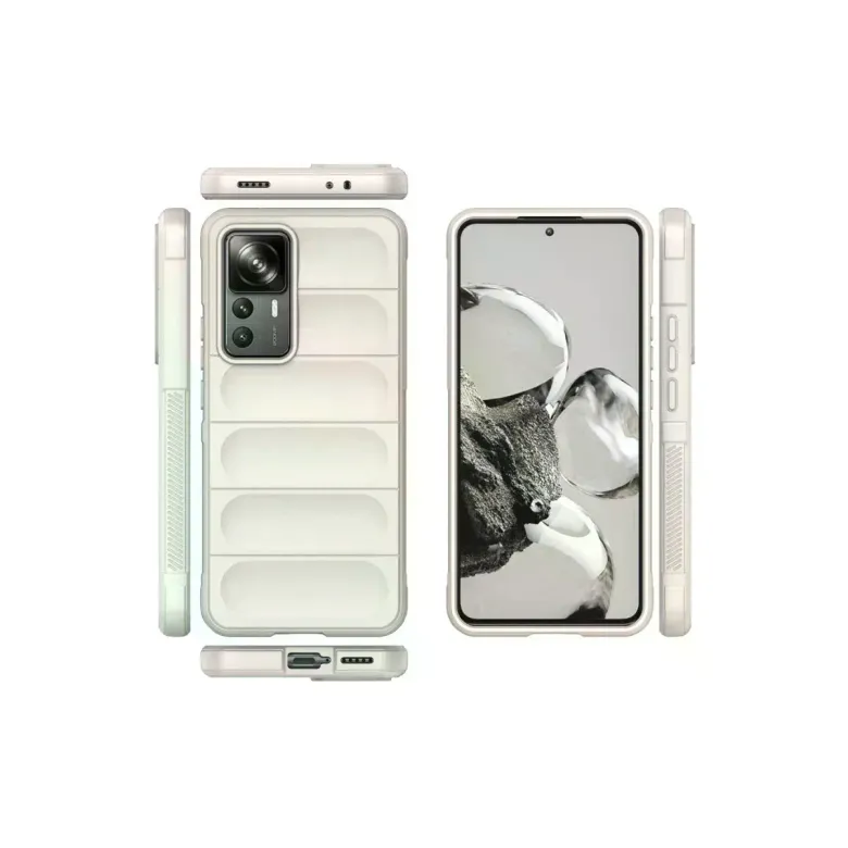 Xiaomi Mi 12t Pro Kılıf Optimum Silikon - Krem