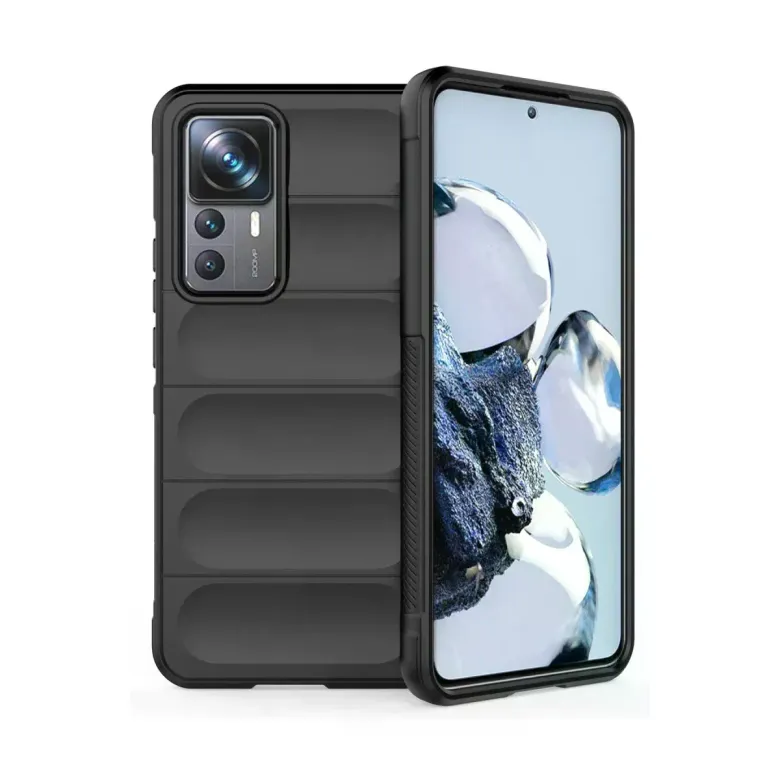 Xiaomi Mi 12t Pro Kılıf Optimum Silikon - Siyah
